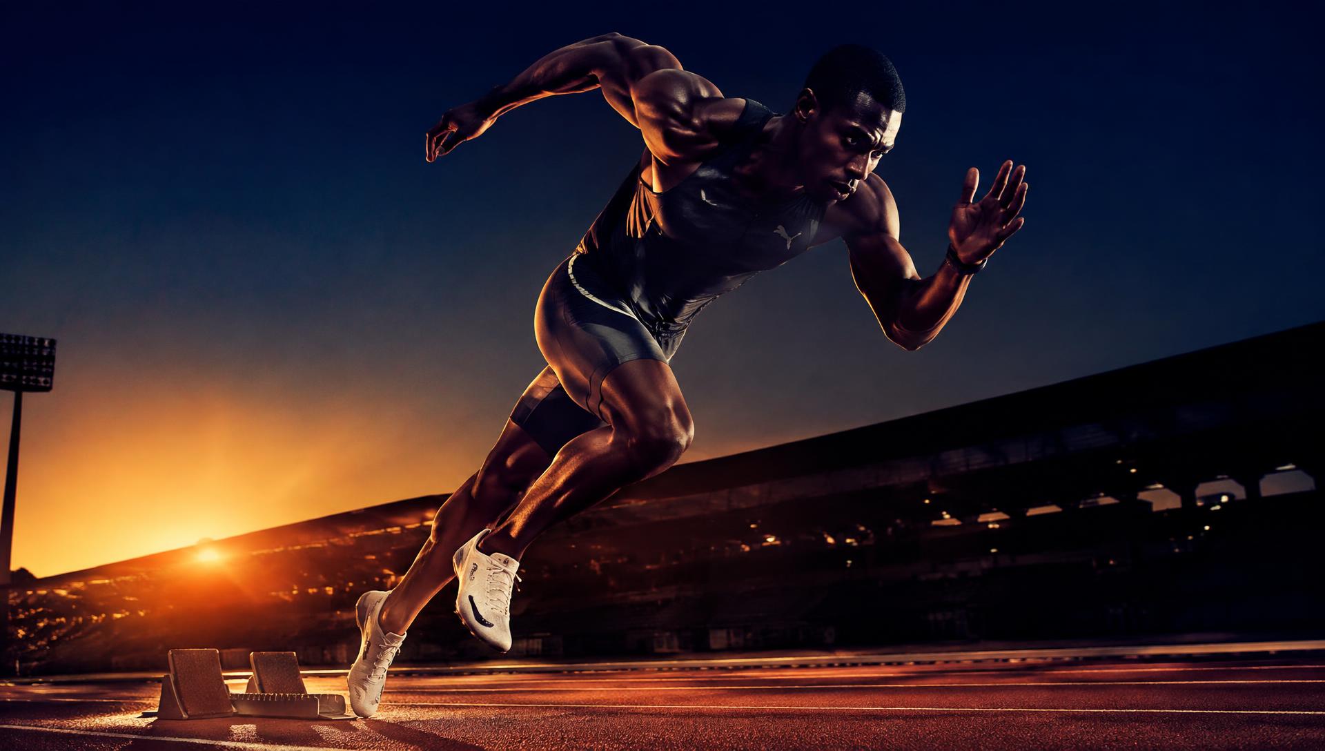 Sprinter au départ